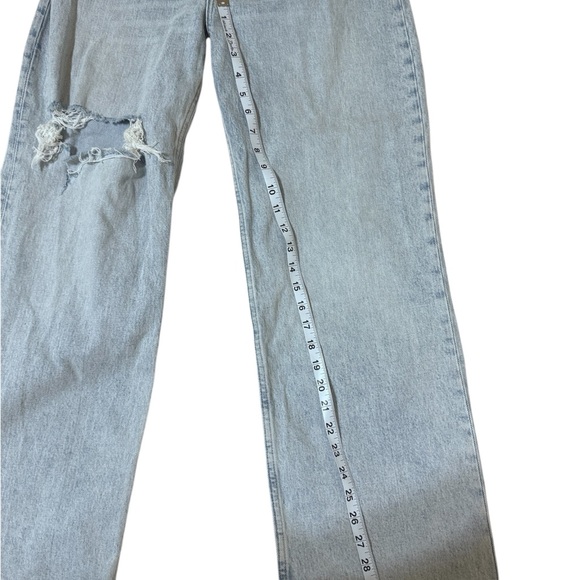 Abercrombie & Fitch Light Blue Flare Jeans - Picture 4 of 7